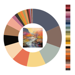 Colour wheel / palette