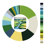 Colour wheel / palette