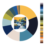 Colour wheel / palette