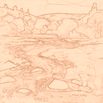 Sepia sketch