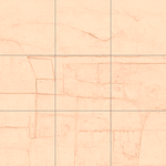 Sepia sketch with grid