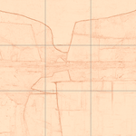 Sepia sketch with grid