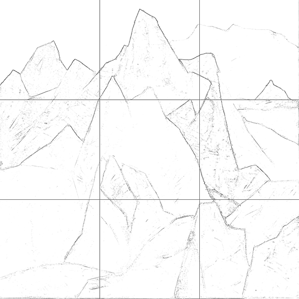 Sketch with grid