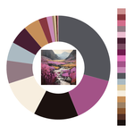 Colour wheel / palette