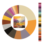 Colour wheel / palette