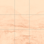 Sepia sketch with grid