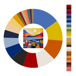 Colour wheel / palette