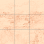 Sepia sketch with grid