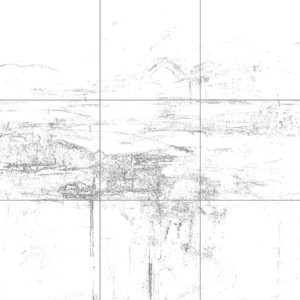 Sketch with grid