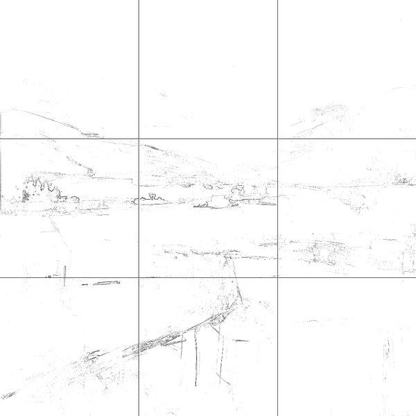 Sketch with grid