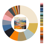 Colour wheel / palette