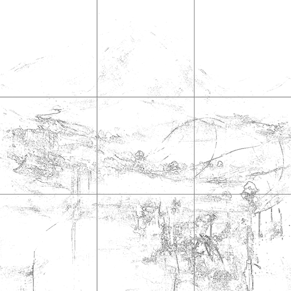 Sketch with grid