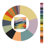 Colour wheel / palette