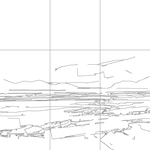 Line drawing with grid