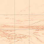 Sepia sketch with grid