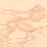 Sepia sketch