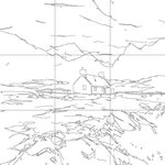 Line drawing with grid