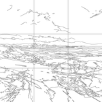 Line drawing with grid