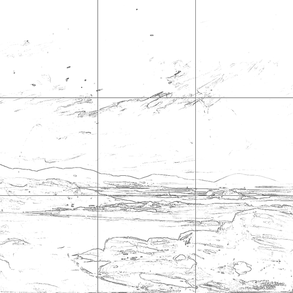 Sketch with grid