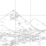 Line drawing with grid