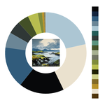 Colour wheel / palette