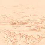 Sepia sketch