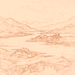 Sepia sketch