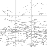 Line drawing with grid