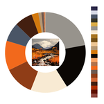 Colour wheel / palette