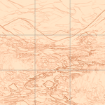 Sepia sketch with grid