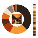 Colour wheel / palette