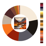 Colour wheel / palette