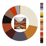 Colour wheel / palette