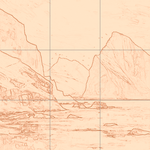 Sepia sketch with grid