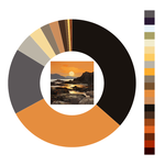 Colour wheel / palette