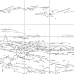 Line drawing with grid