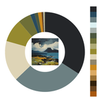 Colour wheel / palette