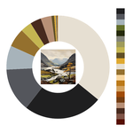 Colour wheel / palette