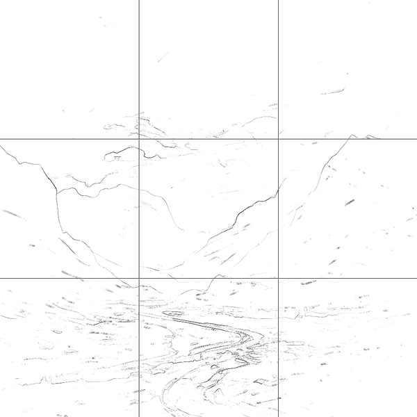 Sketch with grid