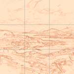 Sepia sketch with grid