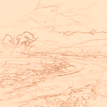 Sepia sketch