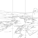 Line drawing with grid