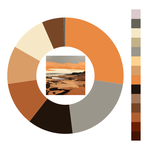 Colour wheel / palette