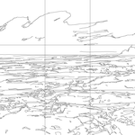 Line drawing with grid