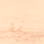 Sepia sketch