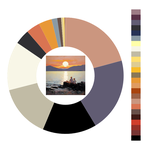 Colour wheel / palette