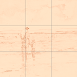 Sepia sketch with grid