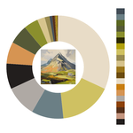 Colour wheel / palette