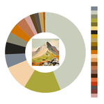 Colour wheel / palette