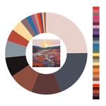 Colour wheel / palette